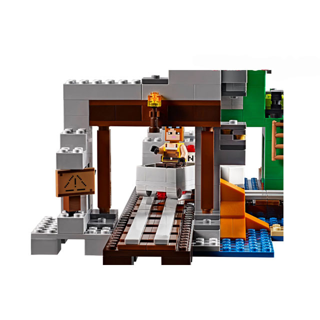 Конструктор Lari 11363 Minecraft Шахта Крипера (аналог Lego Minecraft 21155) 852 детали - фото 9