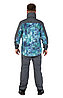 Куртка FHM "Gale" 2 слоя 20000/10000 Принт голубой/Серый, фото 5