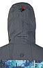 Куртка FHM "Gale" 2 слоя 20000/10000 Принт голубой/Серый, фото 7
