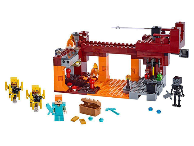 Конструктор Lari 11362 Minecraft Мост Ифрита (аналог Lego Minecraft 21154) 378 деталей - фото 5 - id-p130648704