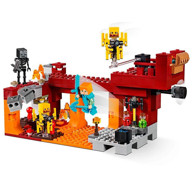 Конструктор Lari 11362 Minecraft Мост Ифрита (аналог Lego Minecraft 21154) 378 деталей - фото 6 - id-p130648704
