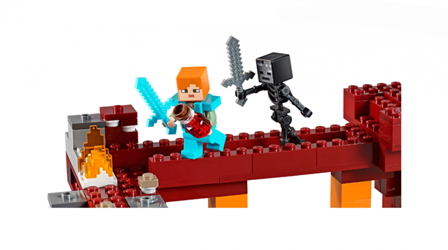 Конструктор Lari 11362 Minecraft Мост Ифрита (аналог Lego Minecraft 21154) 378 деталей - фото 7 - id-p130648704