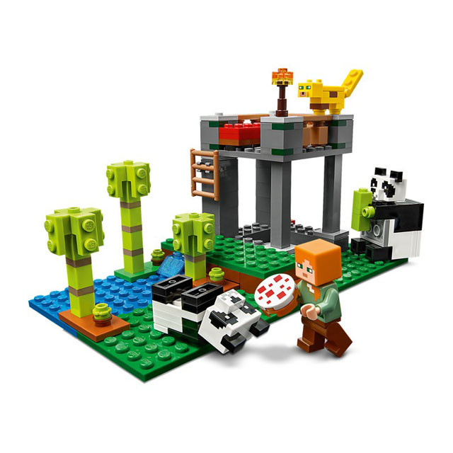 Конструктор Lari 11475 Minecraft Питомник панд (аналог Lego Minecraft 21158) 210 деталей - фото 4 - id-p130648897