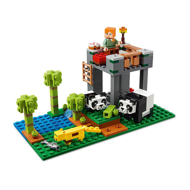 Конструктор Lari 11475 Minecraft Питомник панд (аналог Lego Minecraft 21158) 210 деталей - фото 5 - id-p130648897