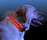 Светящийся ошейник для собак (3 режима) Glowing Dog Collar Черный S (MAX 40 sm), фото 10