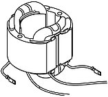 5.015.036.00-088 Статор / Перфоратор WBH-1500, фото 2