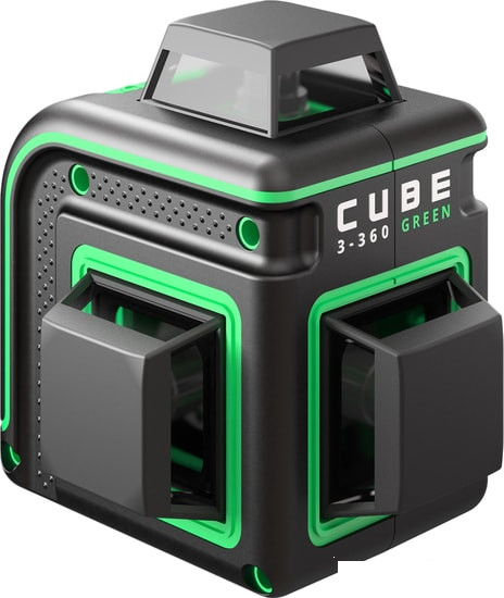 Лазерный нивелир ADA Instruments Cube 3-360 Green Basic Edition А00560 - фото 1 - id-p130665493