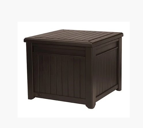 Столик-сундук Cube Wood 208L, коричневый - фото 1 - id-p130672647