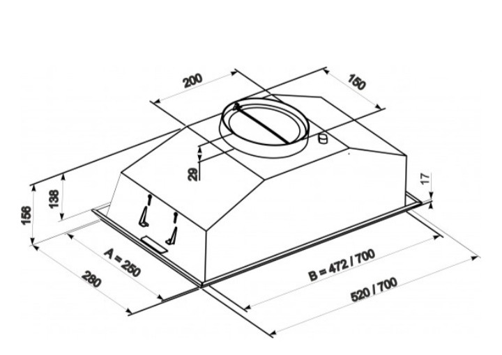 Вытяжка Zorg Technology Modul 700 52 IS - фото 8 - id-p130683583