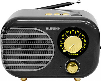 TF-1682UB черный с золотым Радиоприемник TELEFUNKEN