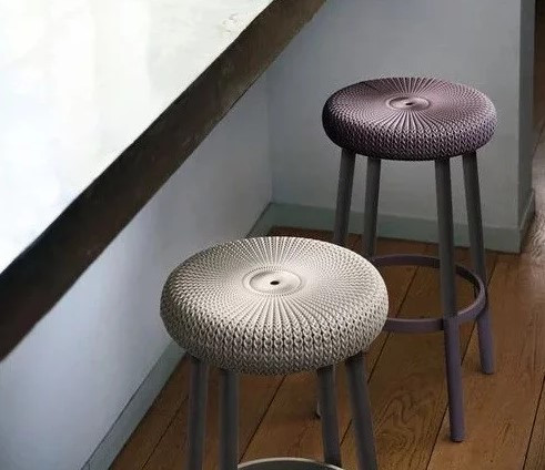 Стул барный Cozy Bar Stool, бежевый - фото 4 - id-p130715899