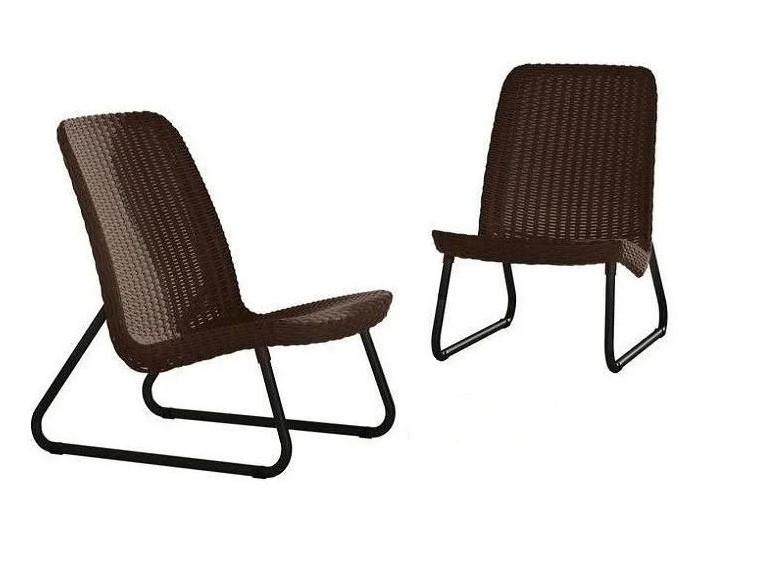 Набор мебели (2 кресла) Rio Patio Duo, коричневый - фото 1 - id-p130719720