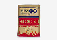 Глиноземистый цемент ISIDAS-40 мешок 25 кг (Турция)