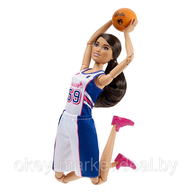 Кукла Barbie Made to move/Баскетболистка DVF68/FXP06 - фото 1 - id-p130747824
