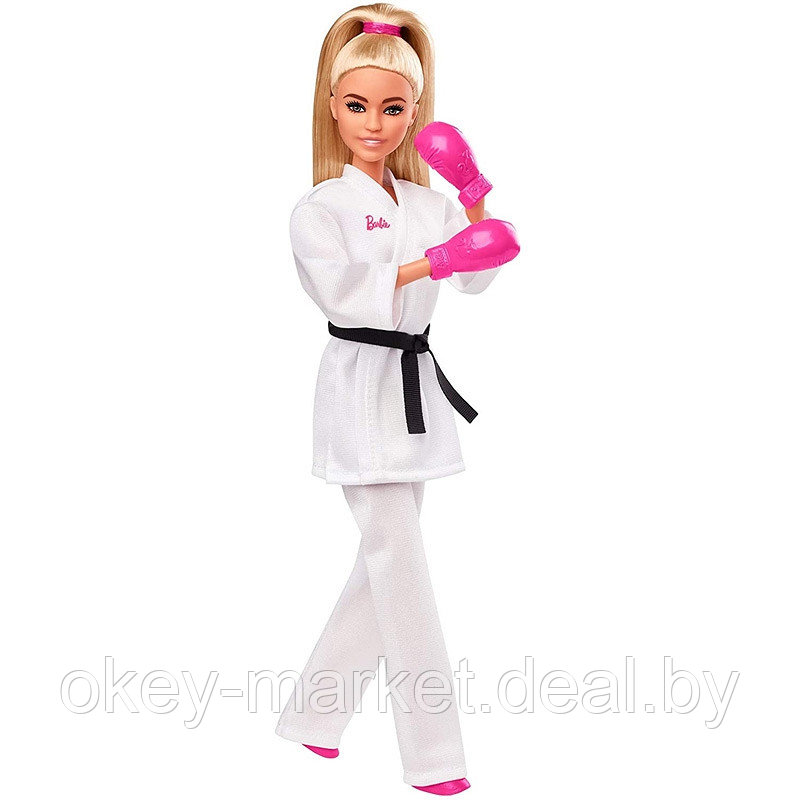 Кукла Barbie Олимпийская спортсменка Каратистка GJL74 - фото 2 - id-p130749893