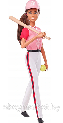 Кукла Barbie Олимпийская спортсменка Бейсболистка GJL77, фото 2