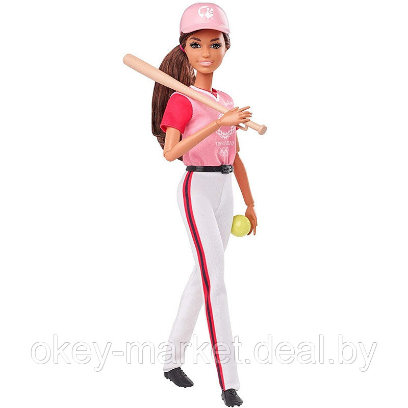 Кукла Barbie Олимпийская спортсменка Бейсболистка GJL77 - фото 3 - id-p130753541