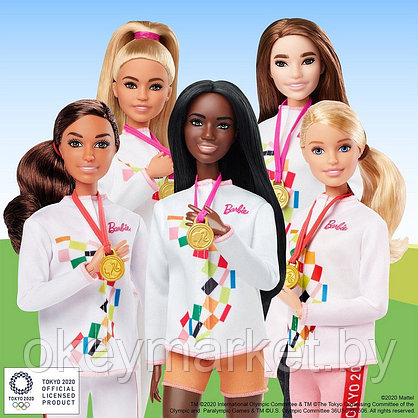 Кукла Barbie Олимпийская спортсменка Бейсболистка GJL77, фото 3