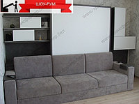 Кровать шкаф  с большим диваном, фото 1