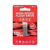 USB флэш-диск Borofone 64Gb BUD1 цвет: серебристый