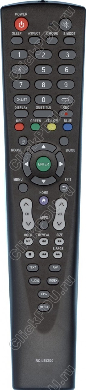 ПДУ для BBK RC-LEX500 ic LCD TV (серия HOB2060)