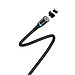 Дата-кабель магнитный BU16 Lightning 1.2м. 2.4A. черный Borofone, фото 5