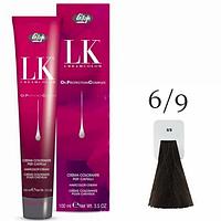 Краска для волос LK OPC Oil Protection Complex 6/9 темный блондин коричневый холодный, 100мл (Lisap)