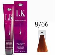 Краска для волос LK OPC Oil Protection Complex 8/66 светлый блондин медный интенсивный, 100мл (Lisap)
