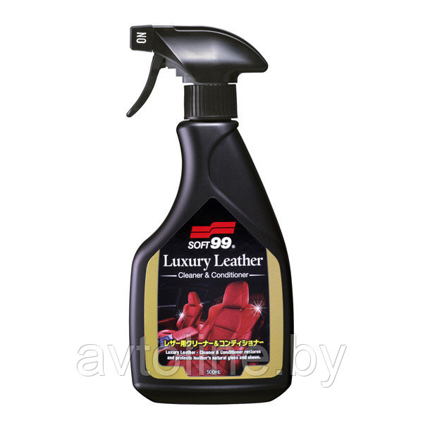 Очиститель и кондиционер для кожи Soft99 Luxury Leather Cleaner&Conditioner Mango, 500 мл