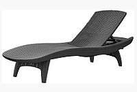 Шезлонг Pacific Lounger, графит