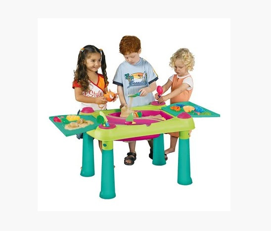 Детский набор Sand & Water Table, бирюза/зеленый/красный - фото 1 - id-p130808588