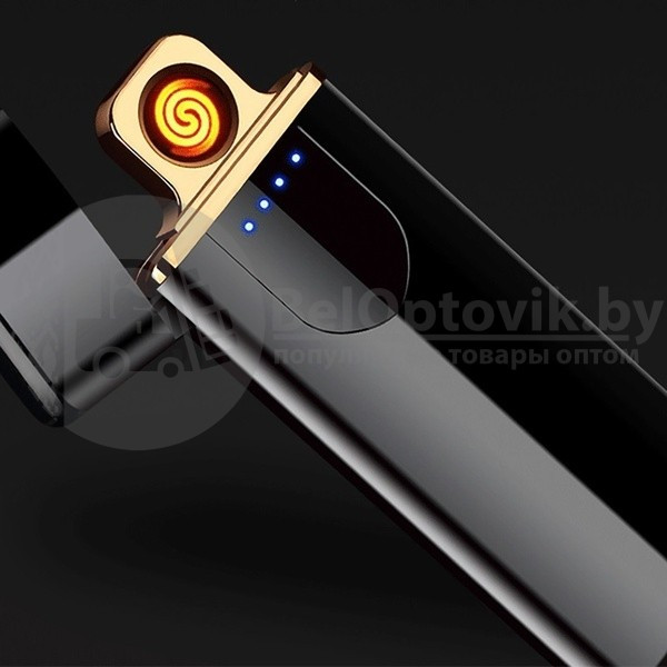 Сенсорная USB-зажигалка Lighter Золото - фото 7 - id-p130811821