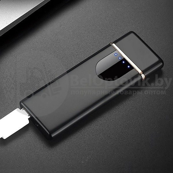 Сенсорная USB-зажигалка Lighter Золото - фото 10 - id-p130811821
