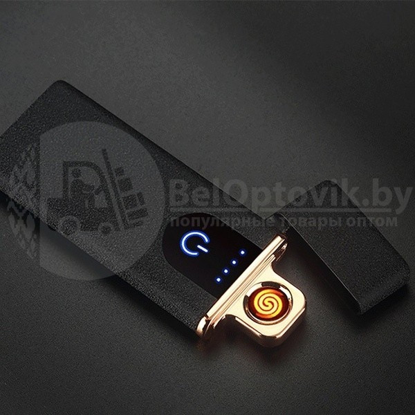 Сенсорная USB-зажигалка Lighter Синий - фото 8 - id-p130811822