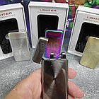 Импульсная USB-зажигалка Lighter  Classic Fashionable Серебро, фото 7