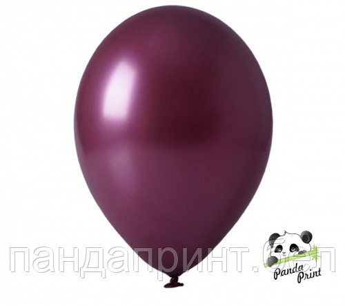 Шар Бургундий металлик (12"/30 см)