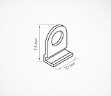 Петля для подвешивания пластикового профиля, фото 3