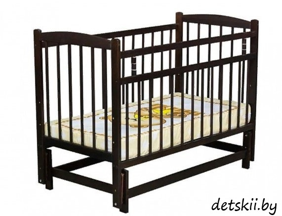 Кровать детская Промтекс «Колибри-Эко 5» Орех, Венге - фото 2 - id-p130830830