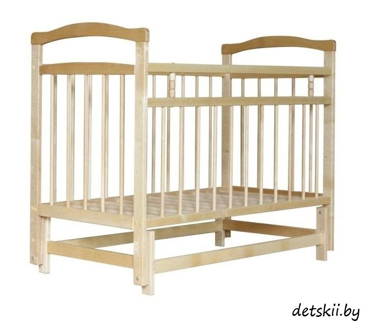 Кровать детская Промтекс «Колибри-Волна 5» Береза светлая - фото 1 - id-p130833817
