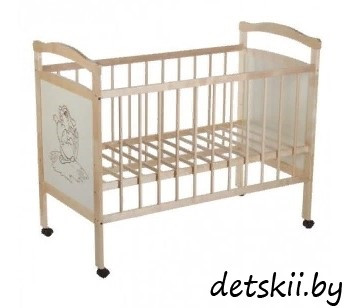 Кровать детская Промтекс «Колибри Ладушка 3» Береза - фото 1 - id-p130843002