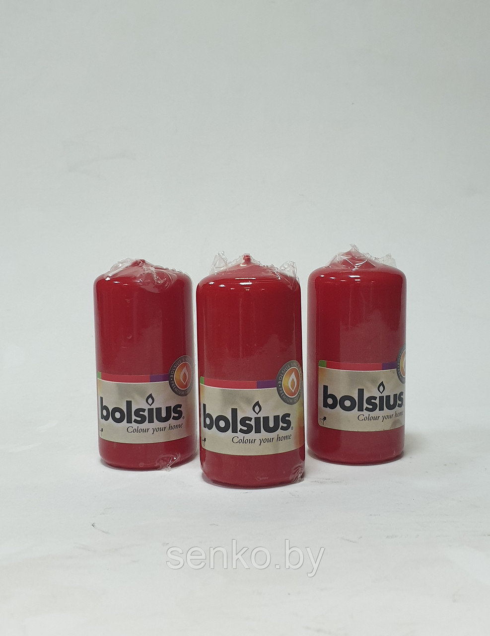 Свеча цилиндрическая Pillarc. 100/50 RED