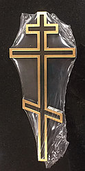 Крест православный бронзовый 20×9 см в наличии Vezzani Италия