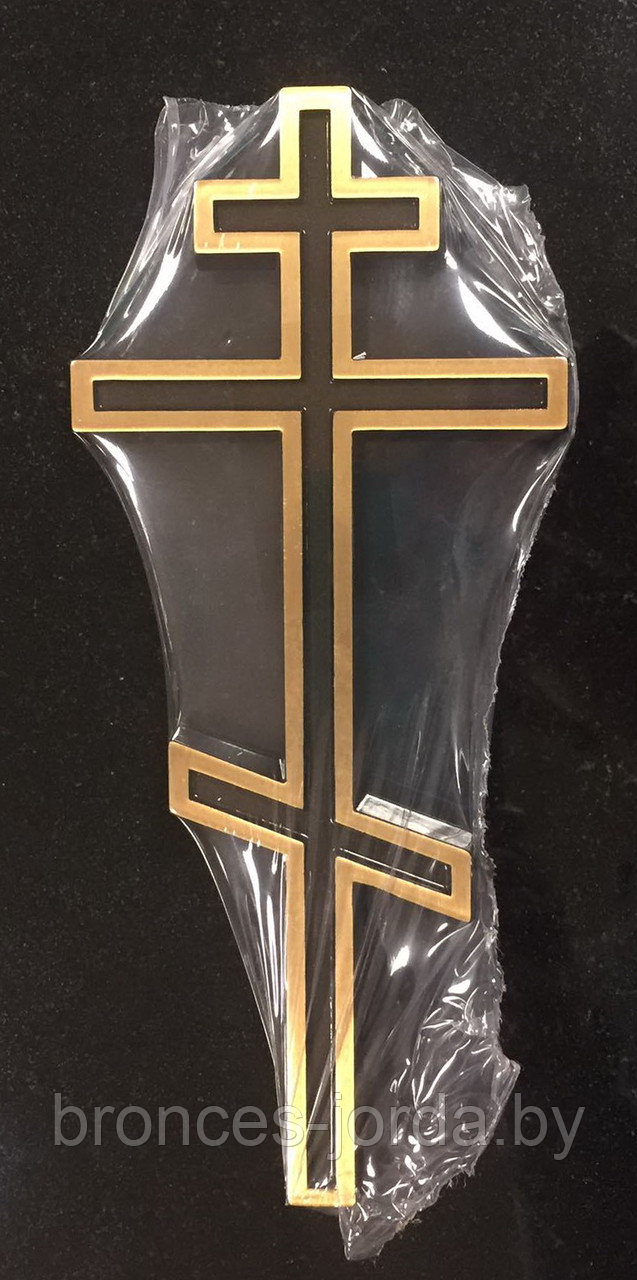 Крест православный бронзовый 20×9 см в наличии Vezzani Италия - фото 1 - id-p130851703