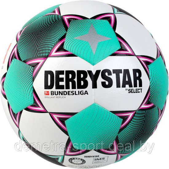 Мяч футбольный Derbystar "Bundesliga Brillant APS 2020/2021" - фото 2 - id-p130851886