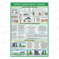 Плакат Первая медицинская помощь (3)