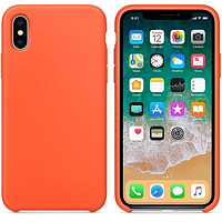 Силиконовый чехол Spicy Orange для Apple iPhone Xs