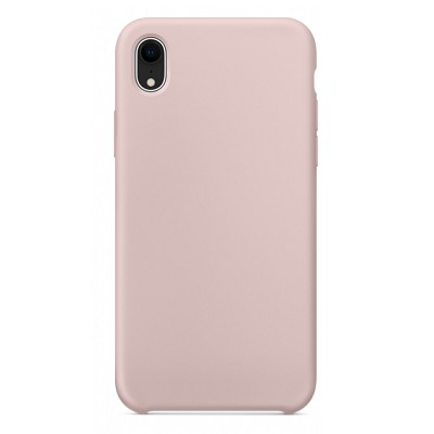 Силиконовый чехол светло-розовый для Apple iPhone XR - фото 2 - id-p130915295