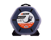 Леска для триммера ECHO BLACK DIAMOND 2.67мм*66м (витой квадрат) 340105071 Леска для триммера ECHO BLACK DIAMOND 2.67мм*66м (витой квадрат)
