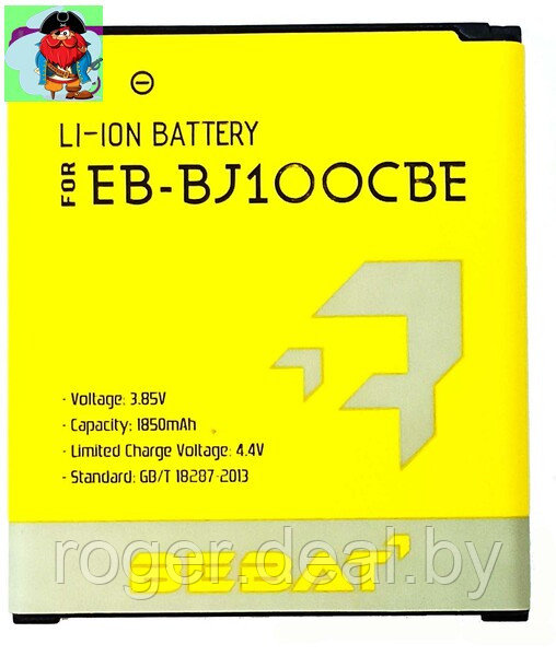 Аккумулятор Bebat для Samsung Galaxy Ace J1 2015 J110 (EB-BJ100BBE. BJ100CBE) - фото 1 - id-p123150473