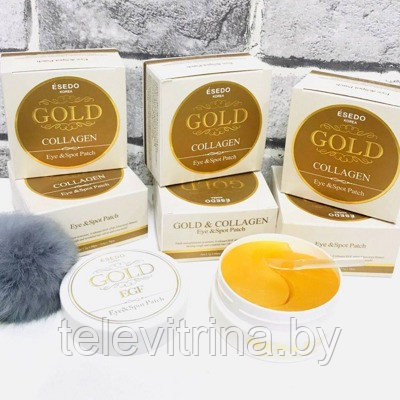 Революционные гидрогелевые патчи для кожи вокруг глаз Esedo Gold Collagen Eye&Spot Patch (60 патчей) ( арт. - фото 1 - id-p130918384